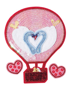 an international boutique group, to present a series of artistic handicraft-ready “Hearty Sticker” (limited edition).