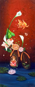 Bodhisattva with Sparkling Zen/Behold the Water and Listen