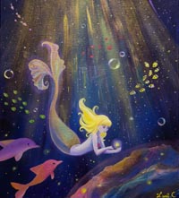 Love in Star Night No.8 The Starts of Mermaid’s Heart