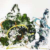 The Floral Scent Dances into the World / Peaks upon Peaks