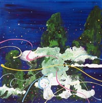 The Floral Scent Dances into the World / The Night Fragrance Is Like a Poem